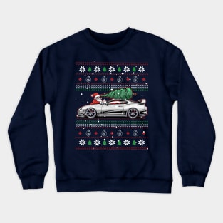 Christmas Toyota Supra Present Crewneck Sweatshirt